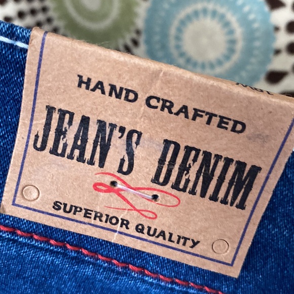 Jean's Denim handcrafted jeans plus blue dark wash Size 18W NWT Curve High rise - Picture 7 of 12